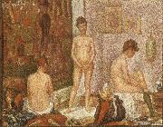Georges Seurat The Post of Woman china oil painting artist